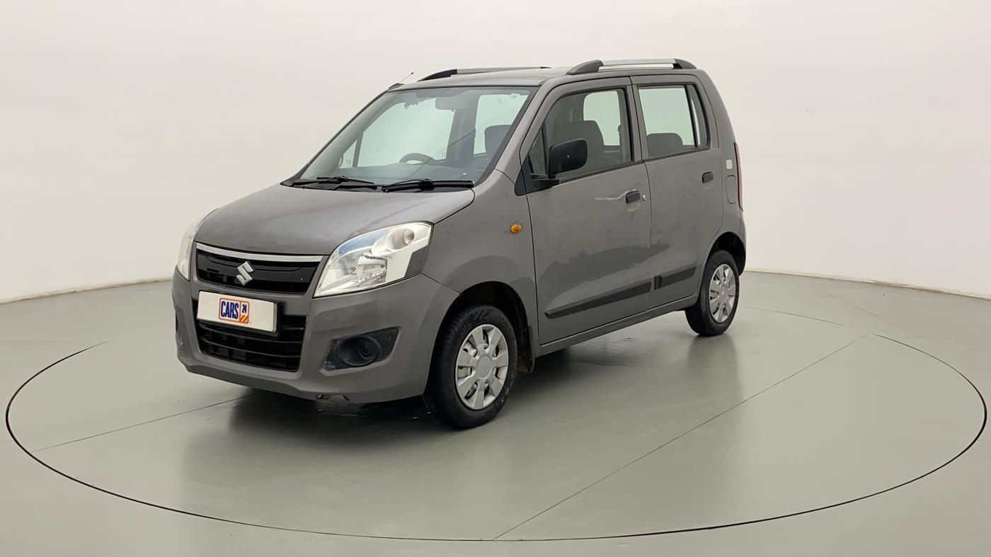 2018 Maruti Wagon R 1.0 LXI CNG, CNG, Manual, 1,00,362 km, Left Front Diagonal