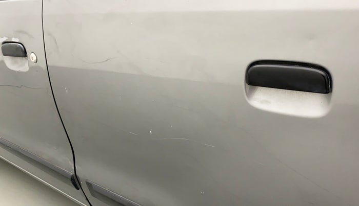 2018 Maruti Wagon R 1.0 LXI CNG, CNG, Manual, 1,00,362 km, Rear left door - Minor scratches