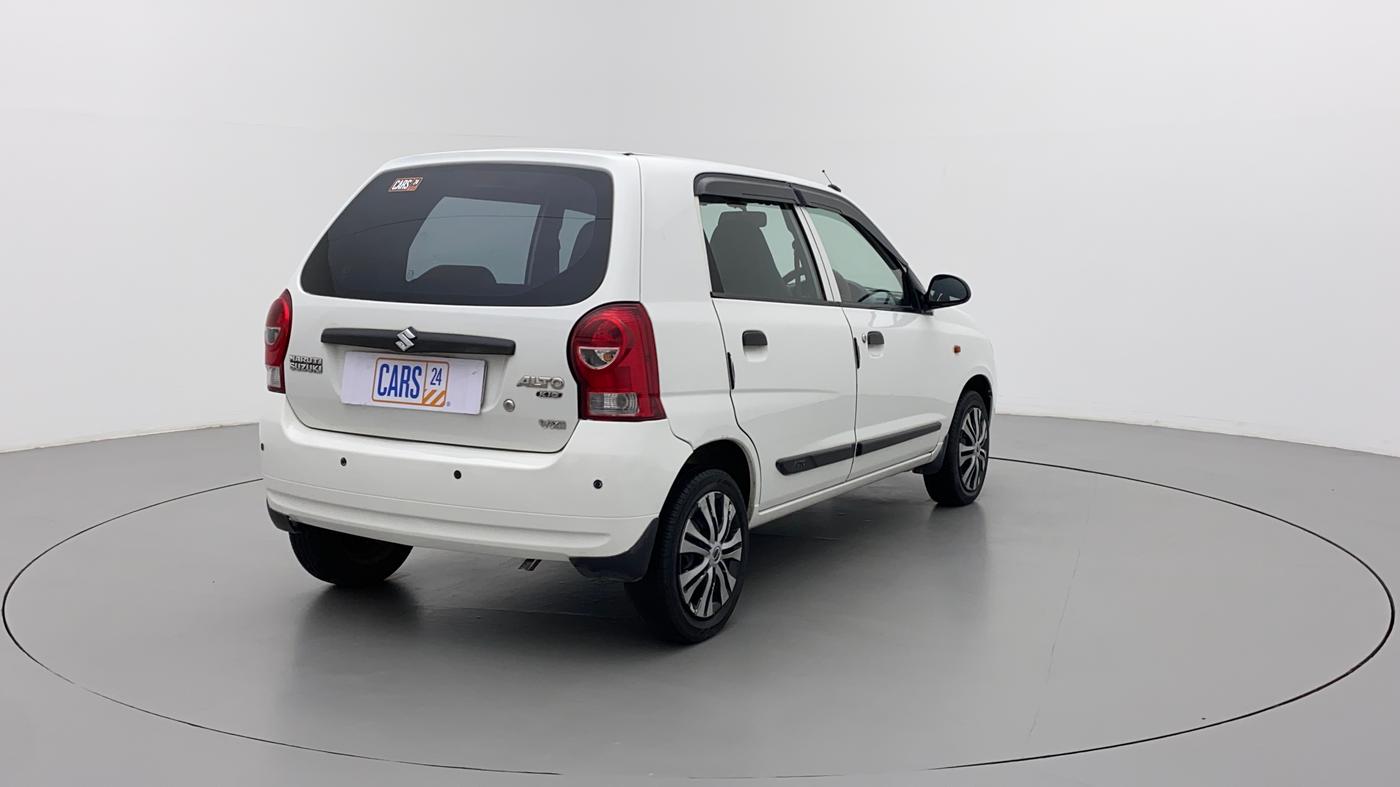 2012 Maruti Alto K10 VXI, Petrol, Manual, 53,735 km, Right Back Diagonal