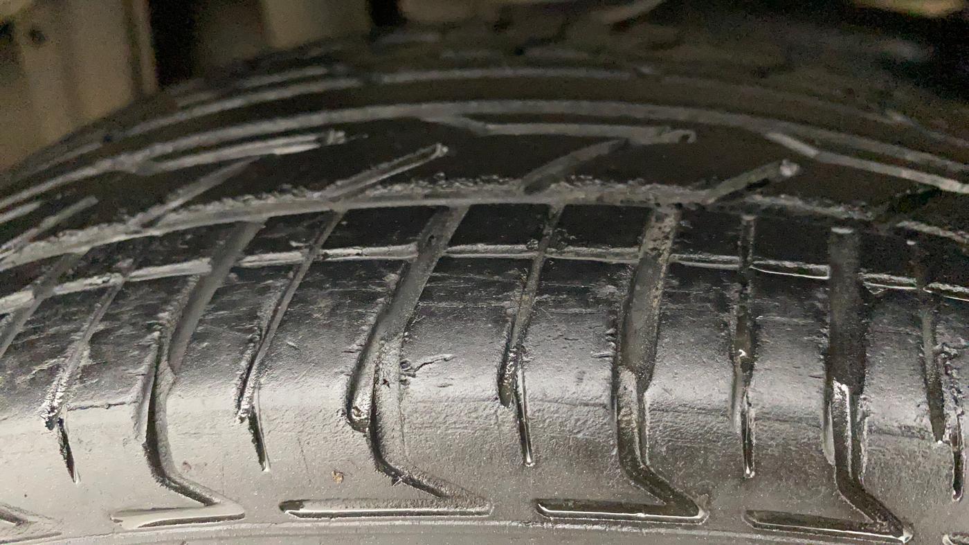 2012 Maruti Alto K10 VXI, Petrol, Manual, 53,735 km, Left Rear Tyre Tread