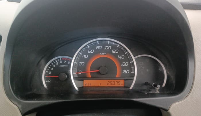 2015 Maruti Wagon R 1.0 VXI, Petrol, Manual, 28,075 km, Odometer Image
