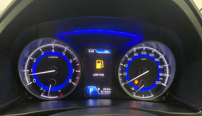 2018 Maruti Baleno ZETA CVT PETROL 1.2, Petrol, Automatic, 92,126 km, Odometer Image