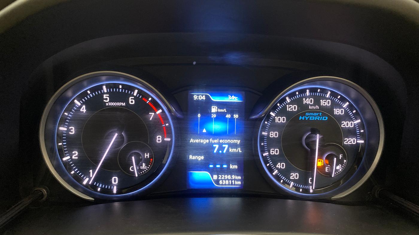 2020 Maruti Ertiga ZXI+ SHVS, Petrol, Manual, 64,265 km, Odometer Image