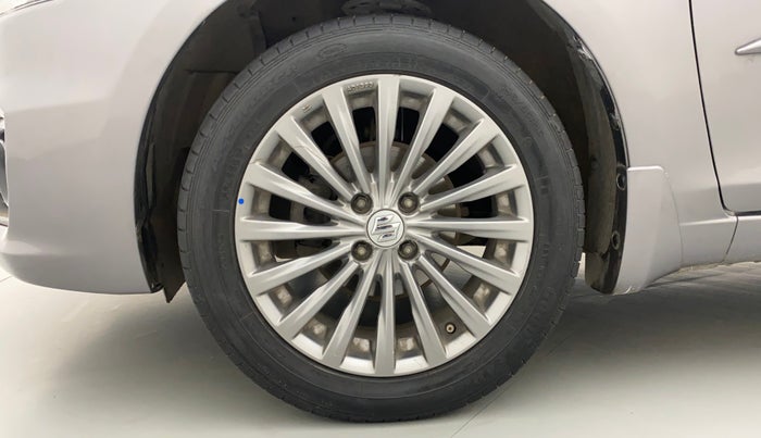 2017 Maruti Ciaz ZXI+, Petrol, Manual, 72,070 km, Left Front Wheel