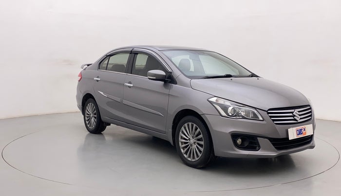 2017 Maruti Ciaz ZXI+, Petrol, Manual, 72,070 km, Right Front Diagonal