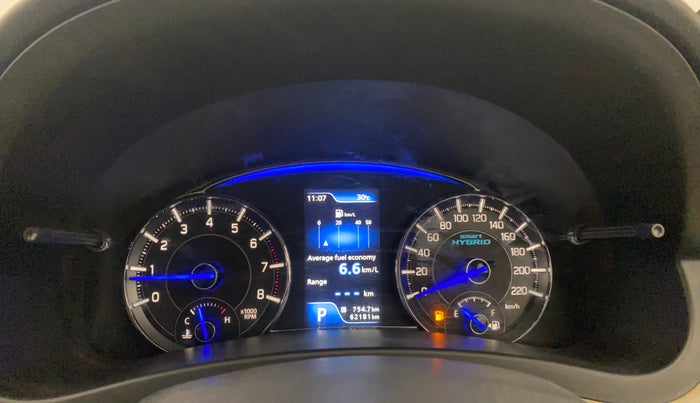 2018 Maruti Ciaz ALPHA  AT 1.5 SHVS PETROL, Petrol, Automatic, 62,174 km, Odometer Image