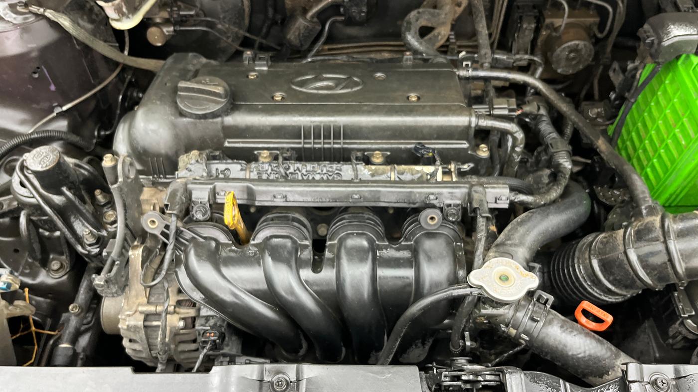 2013 Hyundai Verna FLUIDIC VTVT 1.6 EX AT, Petrol, Automatic, 88,573 km, Engine View