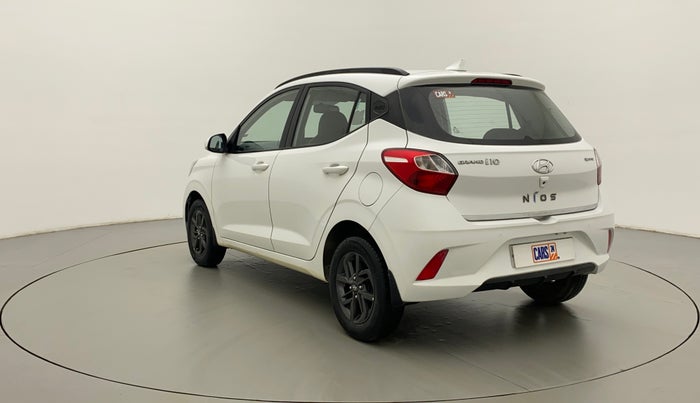 2019 Hyundai GRAND I10 NIOS SPORTZ AMT 1.2 KAPPA VTVT, Petrol, Automatic, 35,110 km, Left Back Diagonal