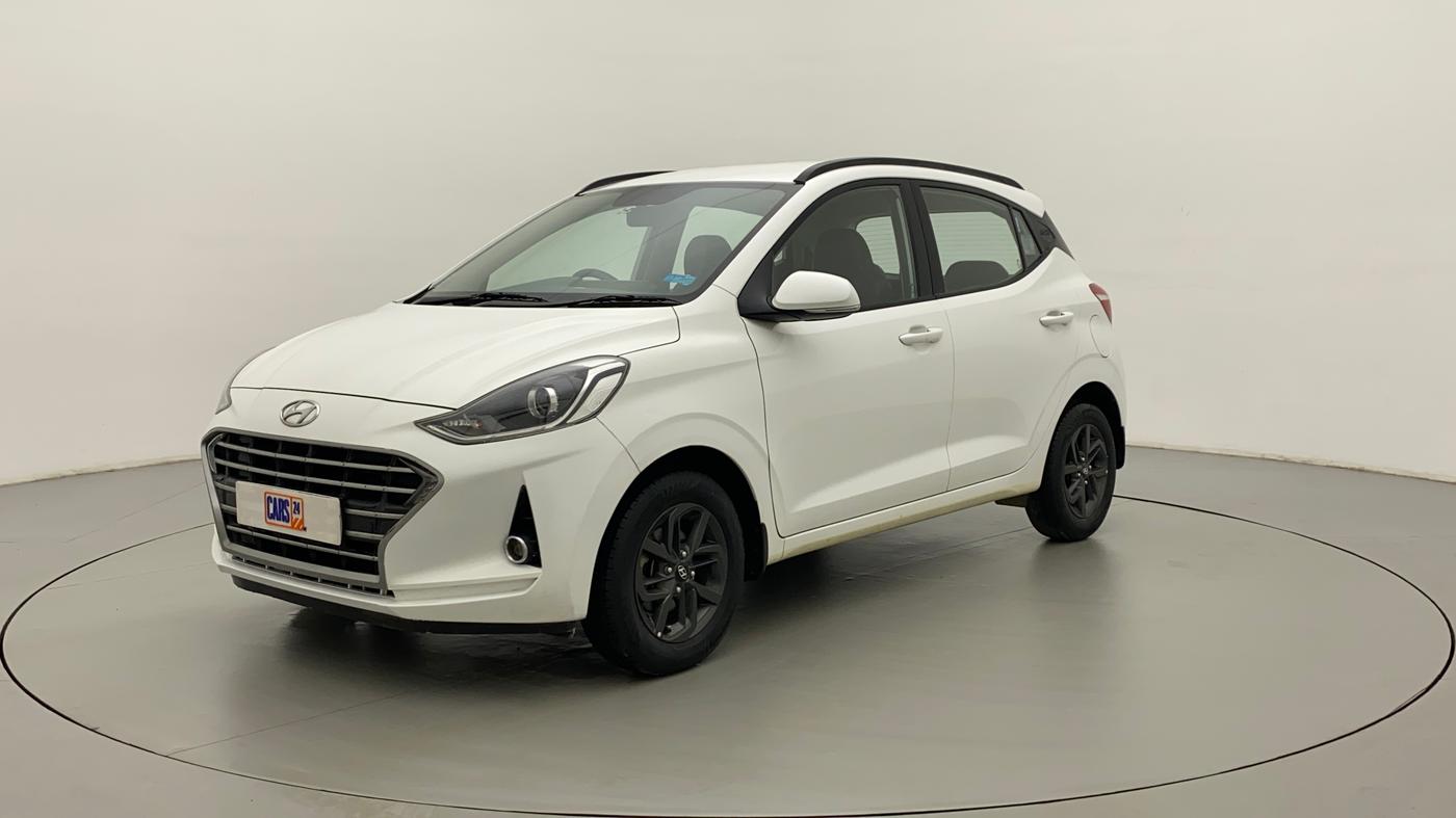 2019 Hyundai GRAND I10 NIOS SPORTZ AMT 1.2 KAPPA VTVT, Petrol, Automatic, 35,110 km, Left Front Diagonal