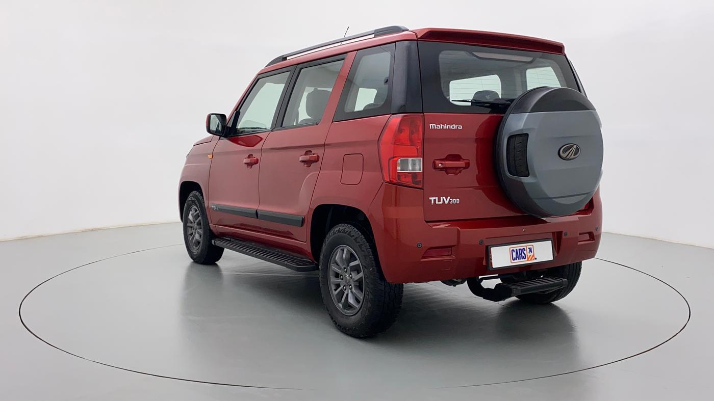 2018 Mahindra TUV300 T 10 AT, Diesel, Automatic, 58,192 km, Left Back Diagonal