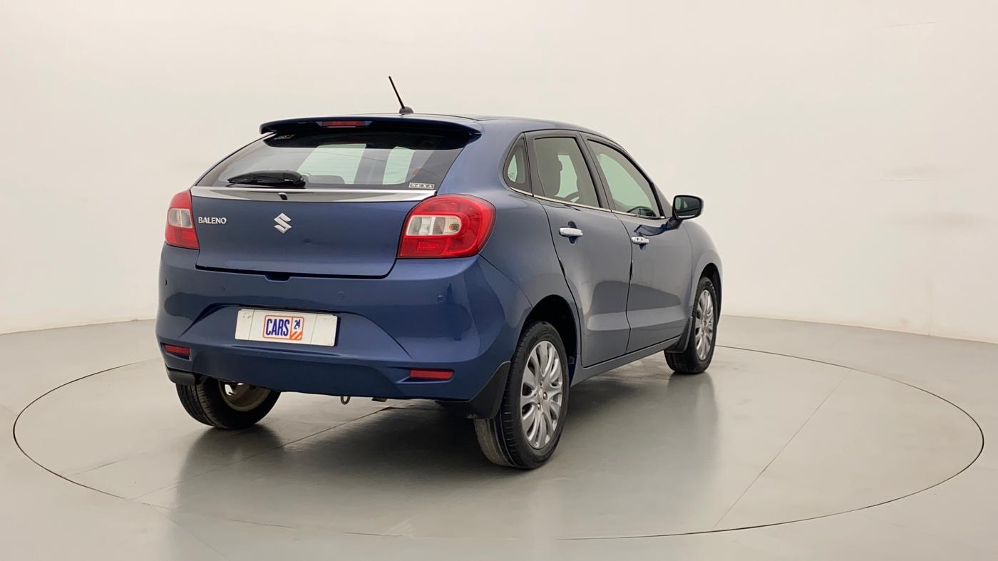 2017 Maruti Baleno ZETA PETROL 1.2, Petrol, Manual, 56,997 km, Right Back Diagonal