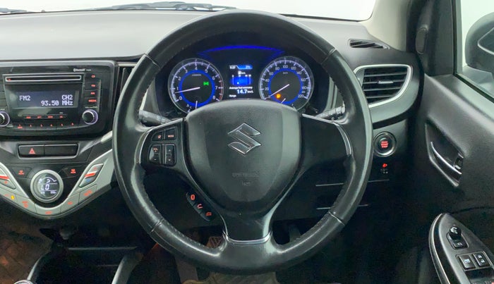 2017 Maruti Baleno ZETA PETROL 1.2, Petrol, Manual, 56,997 km, Steering Wheel Close Up