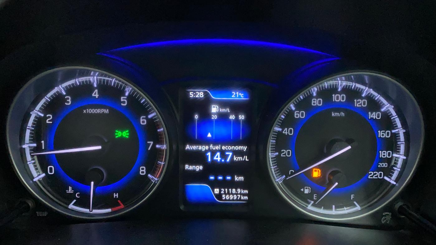 2017 Maruti Baleno ZETA PETROL 1.2, Petrol, Manual, 56,997 km, Odometer Image