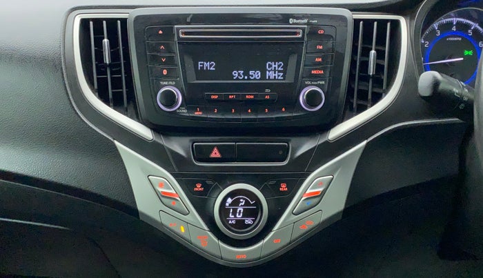2017 Maruti Baleno ZETA PETROL 1.2, Petrol, Manual, 56,997 km, Air Conditioner