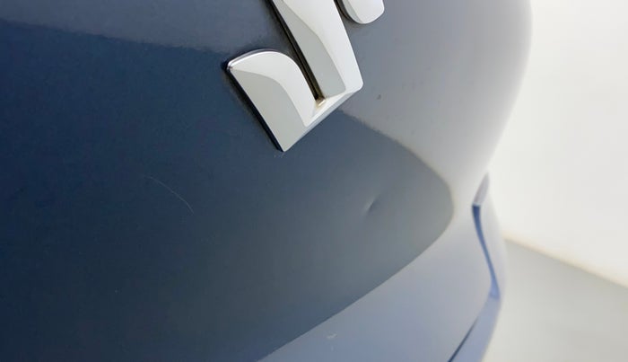 2017 Maruti Baleno ZETA PETROL 1.2, Petrol, Manual, 56,997 km, Dicky (Boot door) - Slightly dented