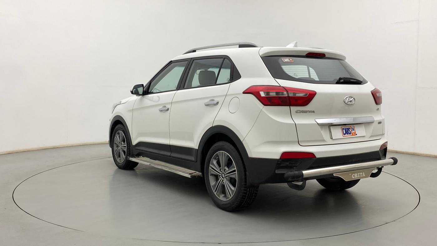 2017 Hyundai Creta SX PLUS AT 1.6 PETROL, Petrol, Automatic, 82,225 km, Left Back Diagonal