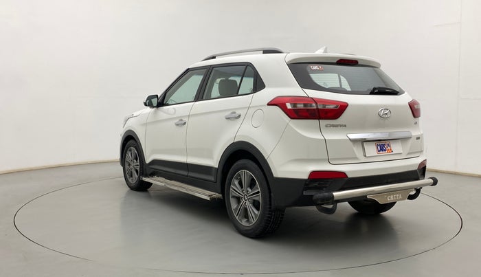 2017 Hyundai Creta SX PLUS AT 1.6 PETROL, Petrol, Automatic, 82,225 km, Left Back Diagonal