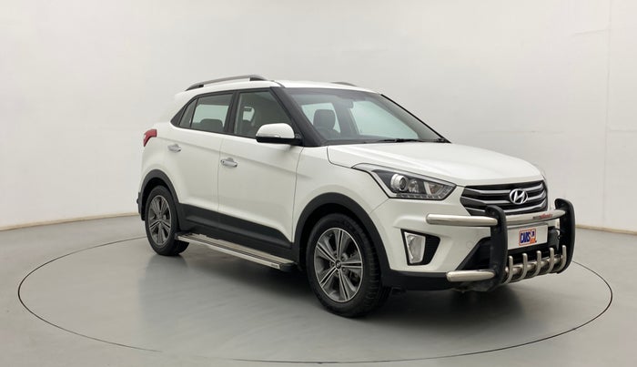 2017 Hyundai Creta SX PLUS AT 1.6 PETROL, Petrol, Automatic, 82,225 km, Right Front Diagonal