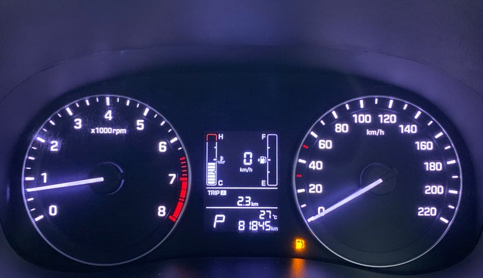 2017 Hyundai Creta SX PLUS AT 1.6 PETROL, Petrol, Automatic, 82,225 km, Odometer Image
