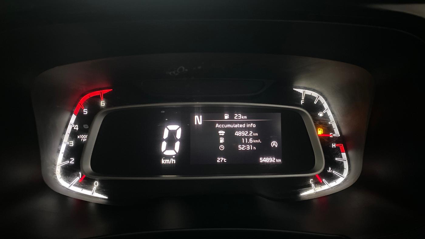2023 KIA SONET HTX 1.5D IMT, Diesel, Manual, 54,892 km, Odometer Image
