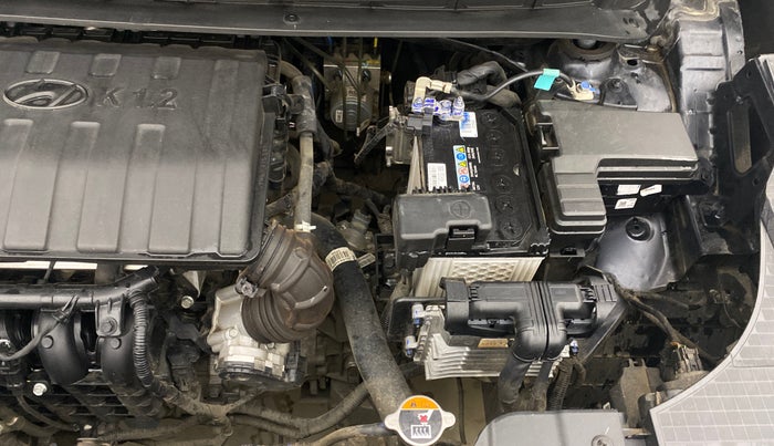 2024 Hyundai EXTER SX(O) CONNECT 1.2 AMT, Petrol, Automatic, 15,433 km, Engine View - Left