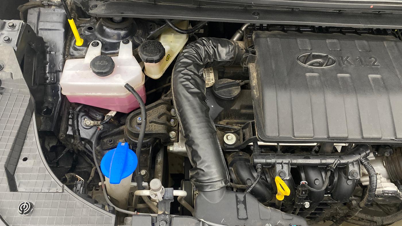 2024 Hyundai EXTER SX(O) CONNECT 1.2 AMT, Petrol, Automatic, 15,433 km, Engine View - Right