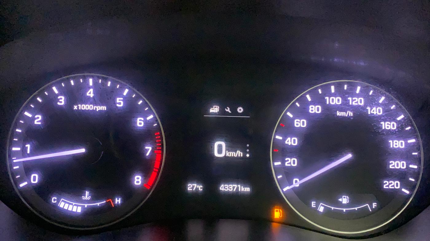 2015 Hyundai Elite i20 ASTA 1.2, Petrol, Manual, 43,371 km, Odometer Image
