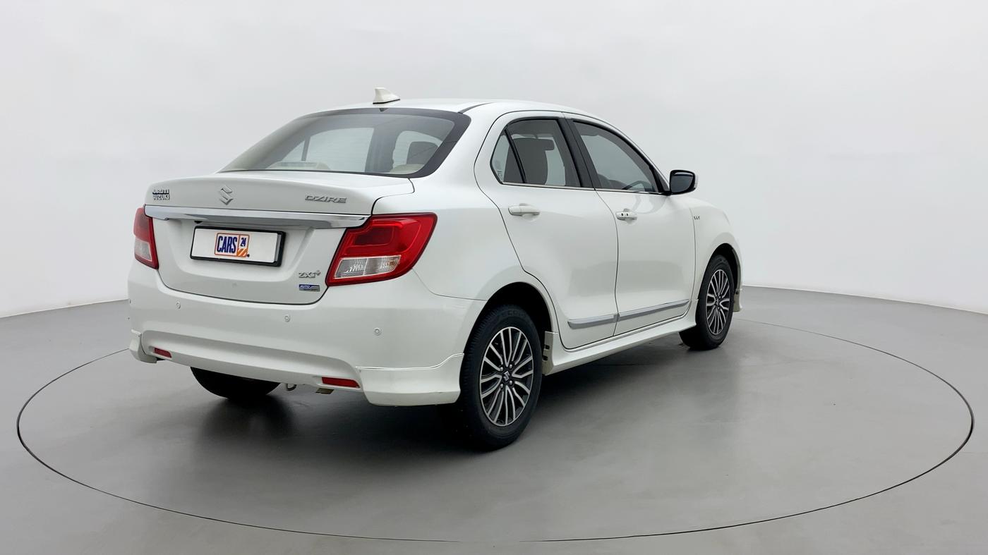 2017 Maruti Dzire ZXI PLUS AMT, Petrol, Automatic, 21,679 km, Right Back Diagonal