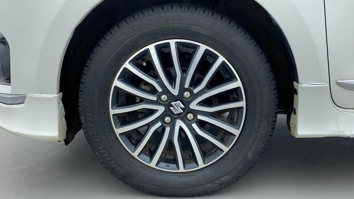 2017 Maruti Dzire ZXI PLUS AMT, Petrol, Automatic, 21,679 km, Left Front Wheel