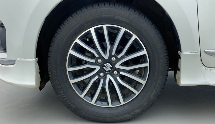 2017 Maruti Dzire ZXI PLUS AMT, Petrol, Automatic, 21,679 km, Left Front Wheel