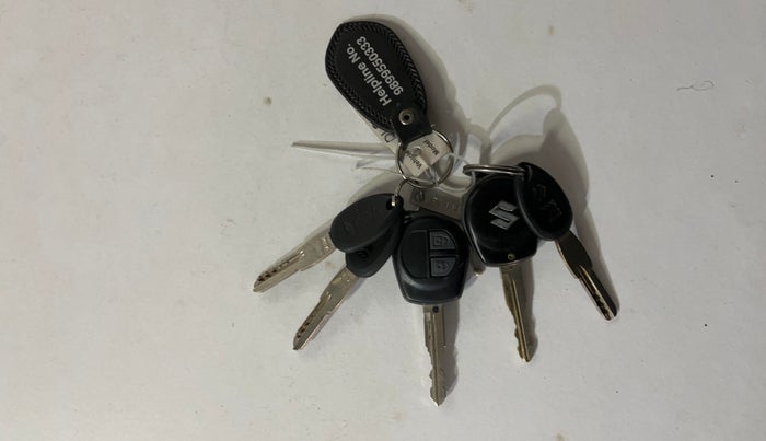 2015 Maruti Swift VXI, Petrol, Manual, 30,231 km, Key Close Up