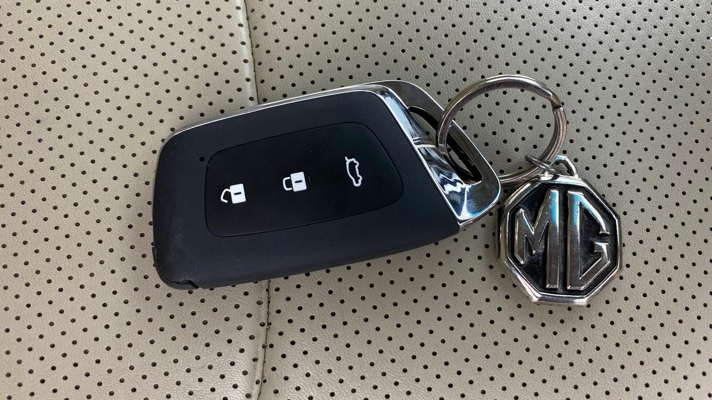 2021 MG HECTOR SHARP 1.5 CVT PETROL DUAL TONE, Petrol, Automatic, 63,194 km, Key Close Up
