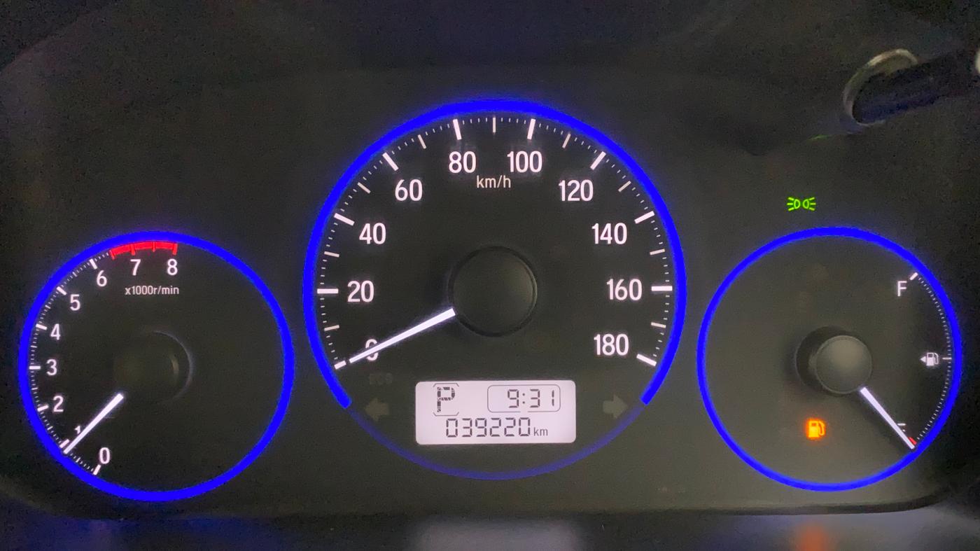 2017 Honda Brio VX AT, Petrol, Automatic, 39,220 km, Odometer Image