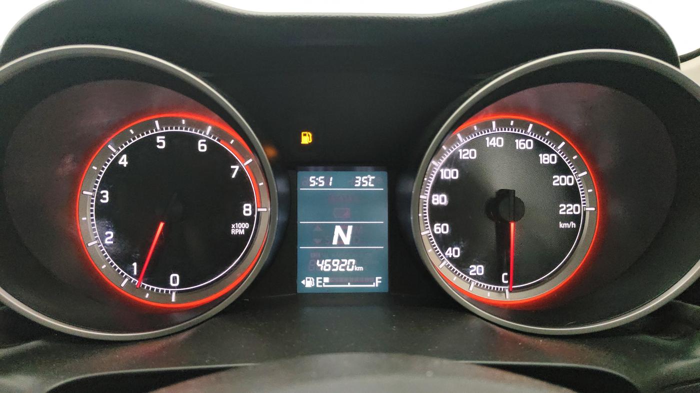 2021 Maruti Swift ZXI AMT, Petrol, Automatic, 46,920 km, Odometer Image