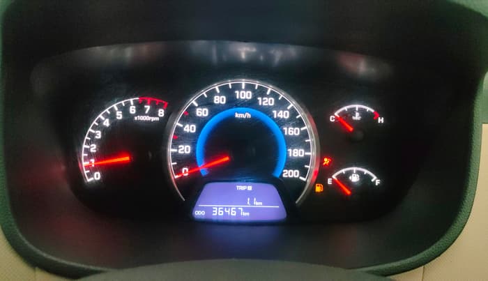 2016 Hyundai Grand i10 SPORTZ 1.2 KAPPA VTVT, Petrol, Manual, 36,454 km, Odometer Image