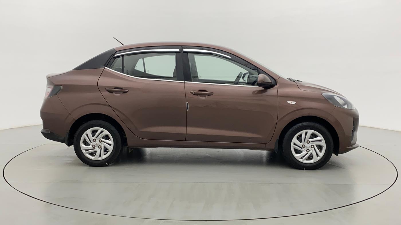 2020 Hyundai AURA S CNG, CNG, Manual, 63,431 km, Right Side View