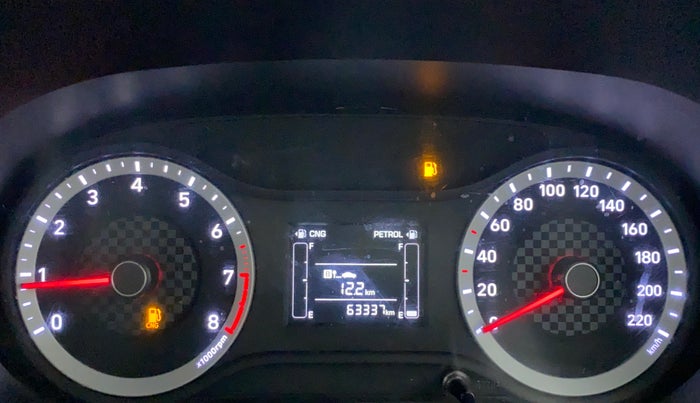 2020 Hyundai AURA S CNG, CNG, Manual, 63,431 km, Odometer Image