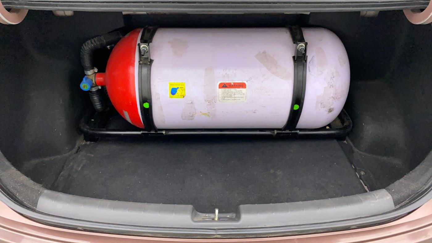 2020 Hyundai AURA S CNG, CNG, Manual, 63,431 km, Boot Inside