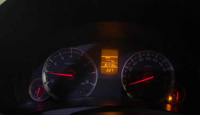 2015 Maruti Swift Dzire VXI, Petrol, Manual, 81,693 km, Odometer Image