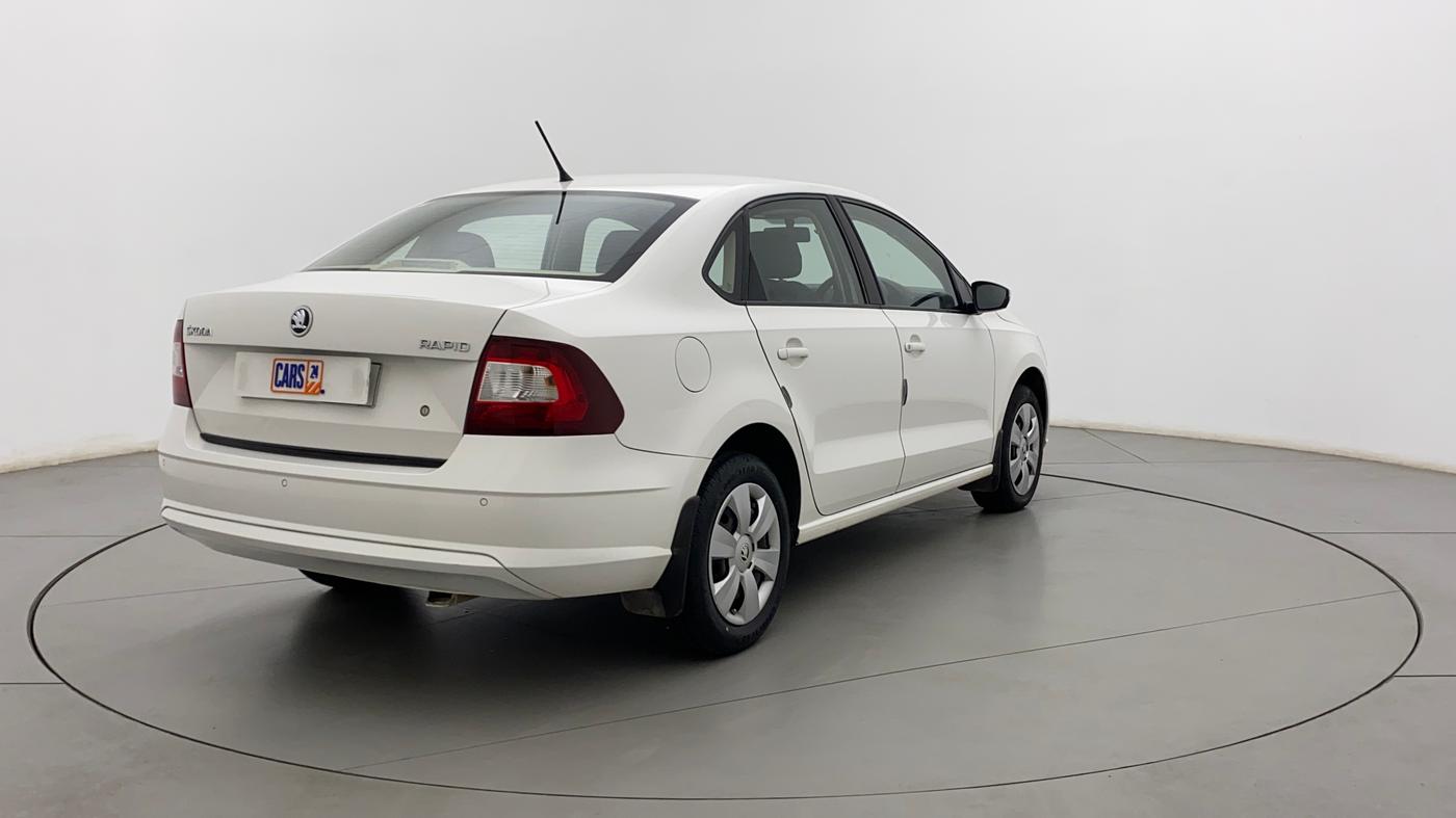 2020 Skoda Rapid ACTIVE 1.0 TSI, Petrol, Manual, 36,098 km, Right Back Diagonal