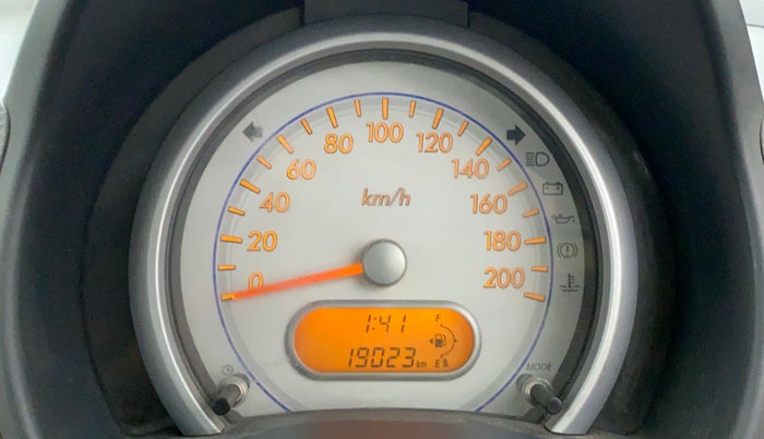 2010 Maruti Ritz ZXI, Petrol, Manual, 19,108 km, Odometer Image