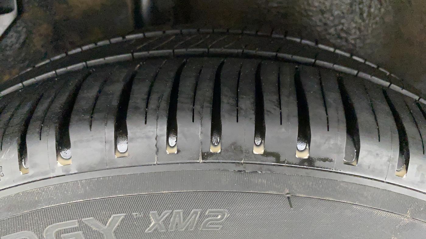 2010 Maruti Ritz ZXI, Petrol, Manual, 19,108 km, Right Rear Tyre Tread