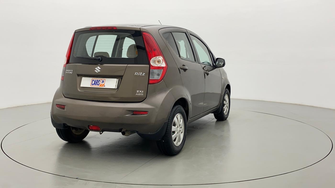 2010 Maruti Ritz ZXI, Petrol, Manual, 19,108 km, Right Back Diagonal