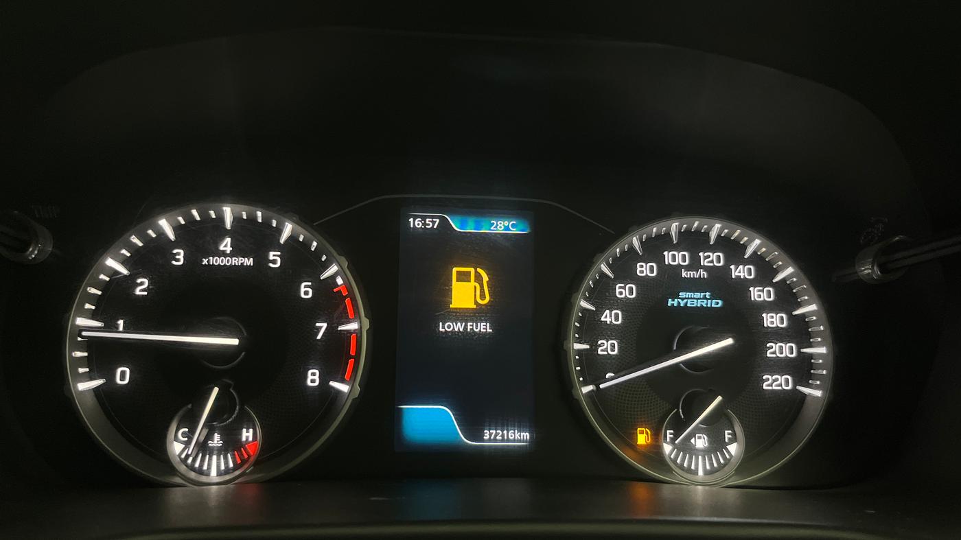 2023 Maruti BREZZA ZXI + SMART HYBRID, Petrol, Manual, 37,195 km, Odometer Image