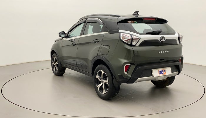 2021 Tata NEXON XZA PLUS SUNROOF PETROL, Petrol, Automatic, 43,545 km, Left Back Diagonal