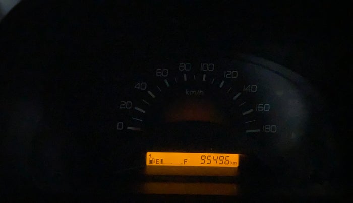 2014 Maruti Wagon R 1.0 LXI, Petrol, Manual, 95,485 km, Odometer Image