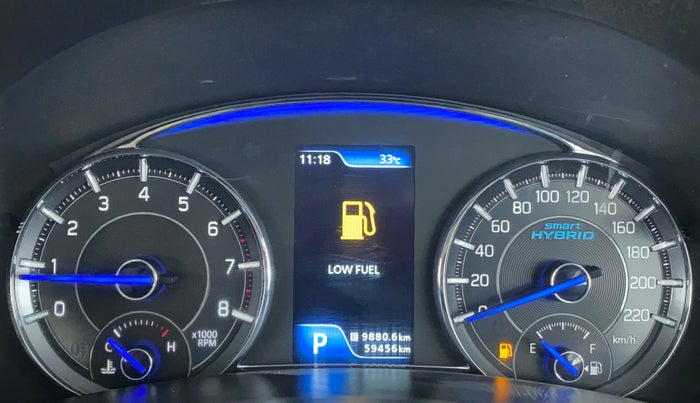 2018 Maruti Ciaz DELTA AT 1.5 SHVS PETROL, Petrol, Automatic, 59,456 km, Odometer Image