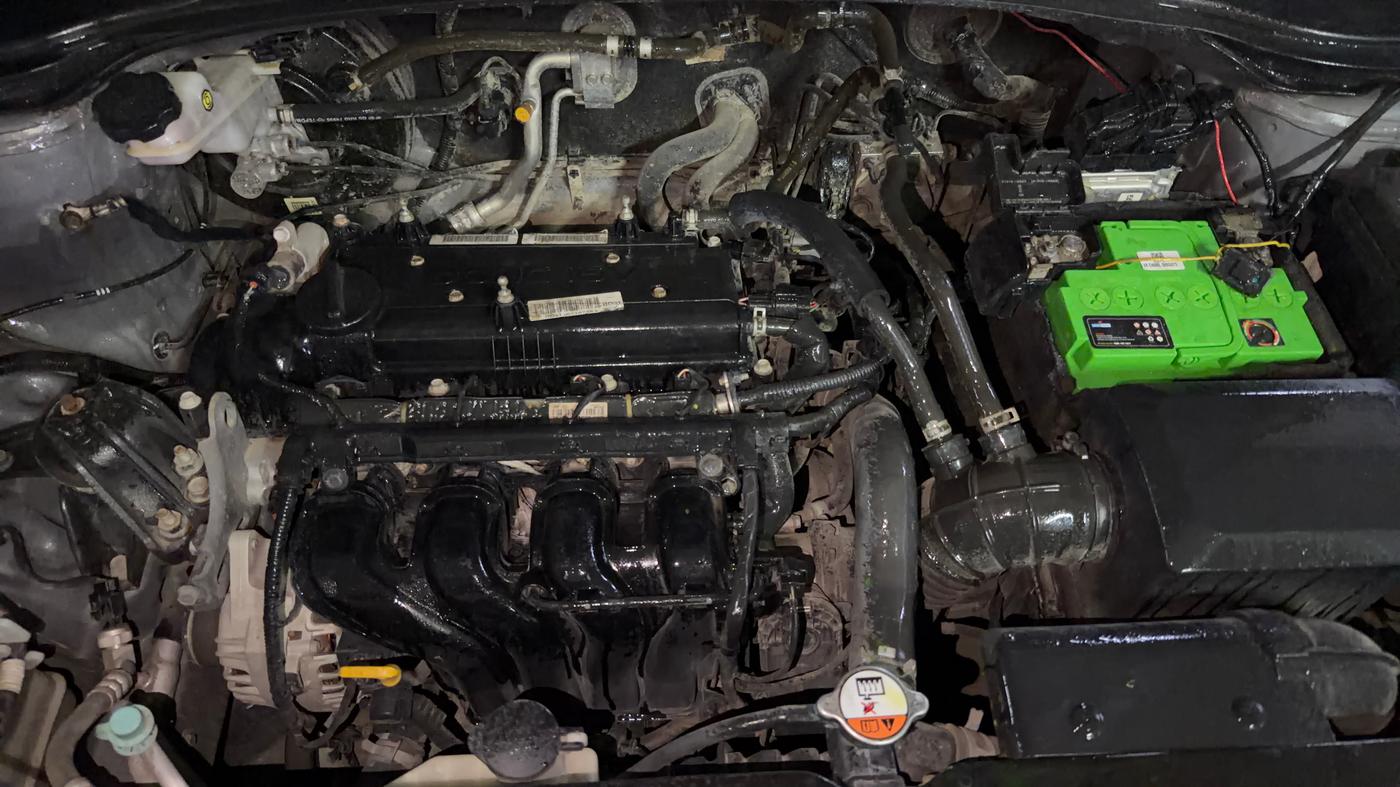2018 Hyundai Creta E PLUS 1.6 PETROL, Petrol, Manual, 33,724 km, Engine View