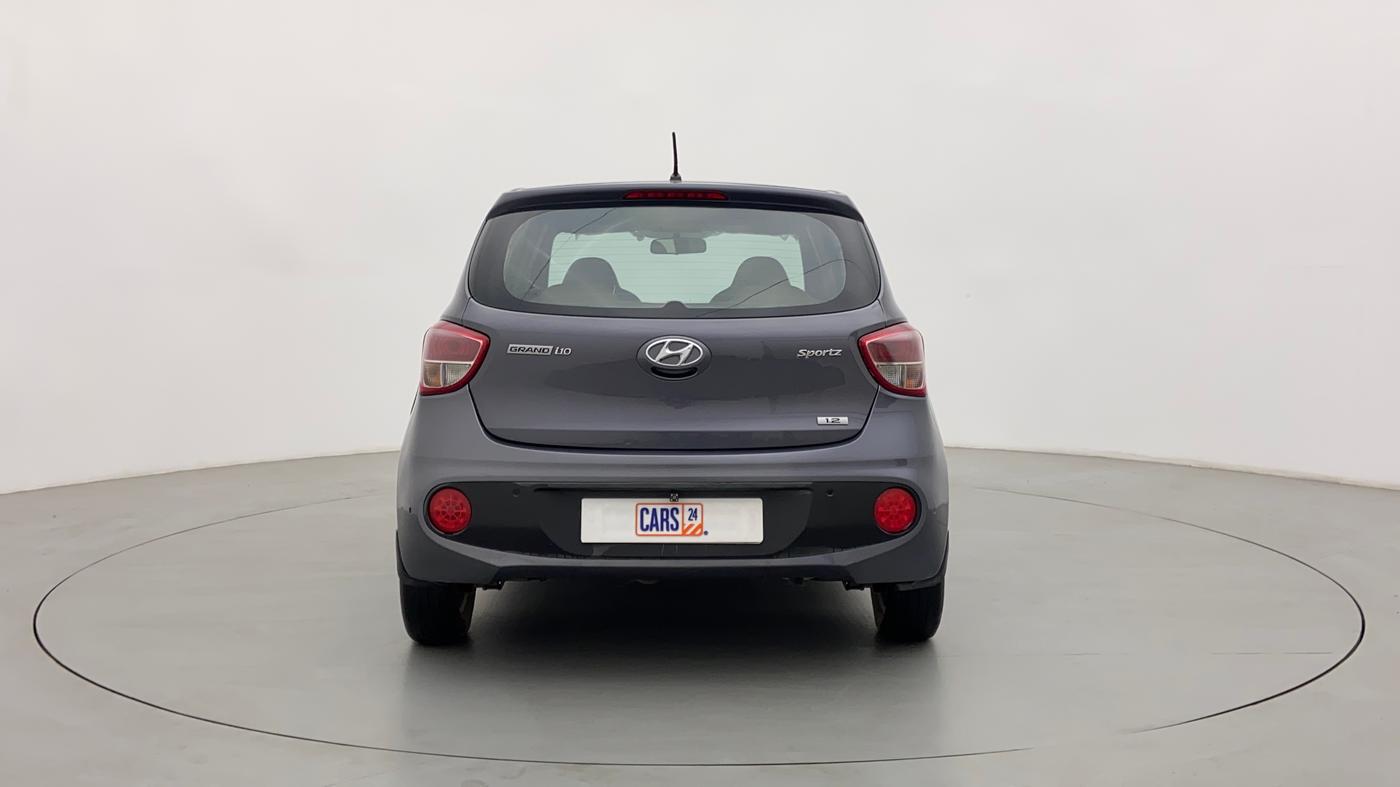 2017 Hyundai Grand i10 SPORTZ 1.2 KAPPA VTVT, Petrol, Manual, 36,234 km, Back/Rear