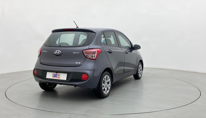 2017 Hyundai Grand i10 SPORTZ 1.2 KAPPA VTVT, Petrol, Manual, 36,234 km, Right Back Diagonal